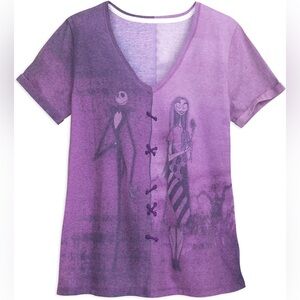 Disney Jack Skellington and Sally Nightmare Before Christmas Tee